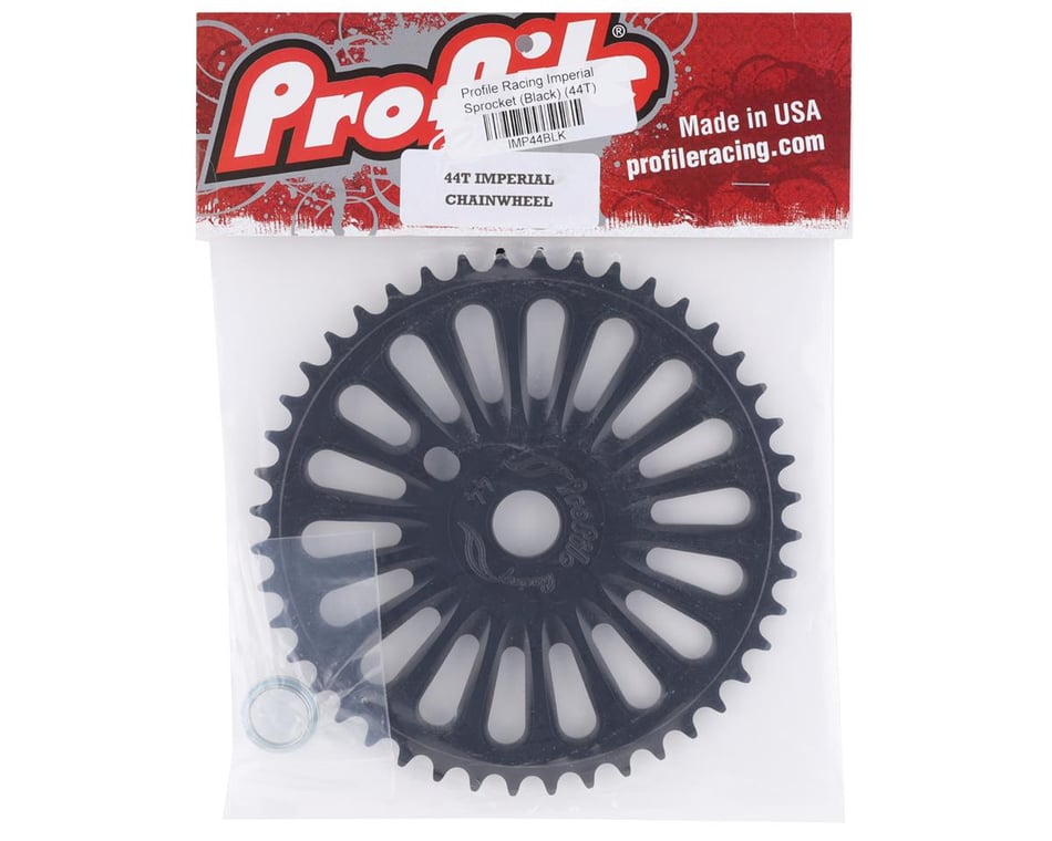 Profile Racing Imperial Sprocket (Black) (44T)